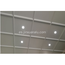 Hoja corrugada de aluminio del material de construcción para el techo